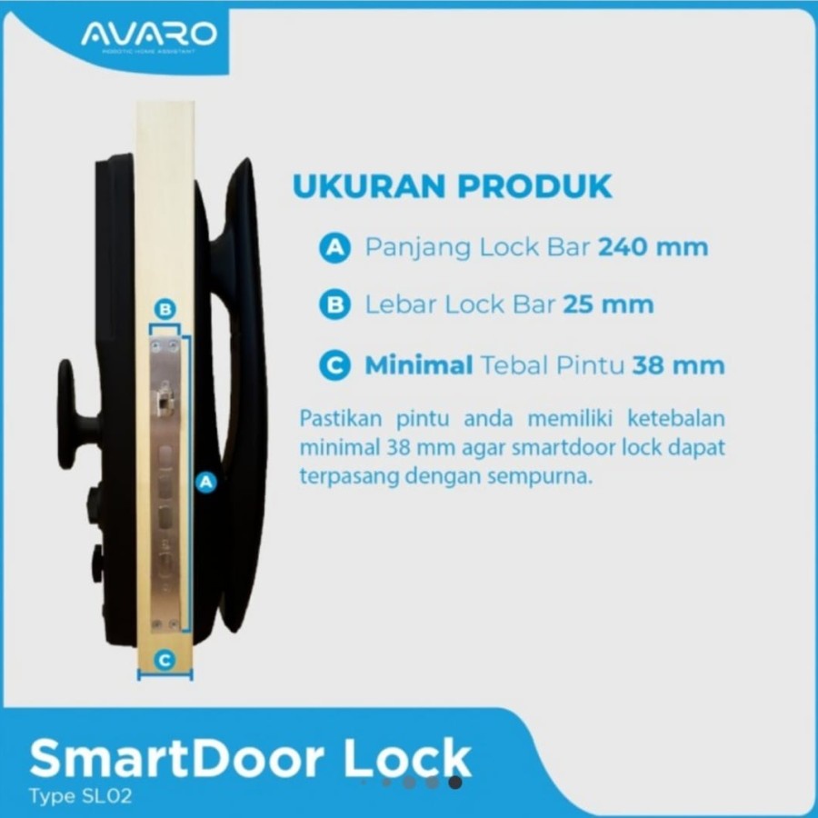 Avaro SL02 (Smart Lock/Smart Door Lock)