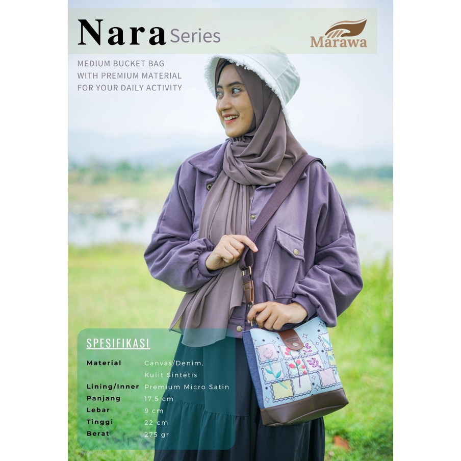 TAS SELEMPANG NARA SERIES by MARAWA
