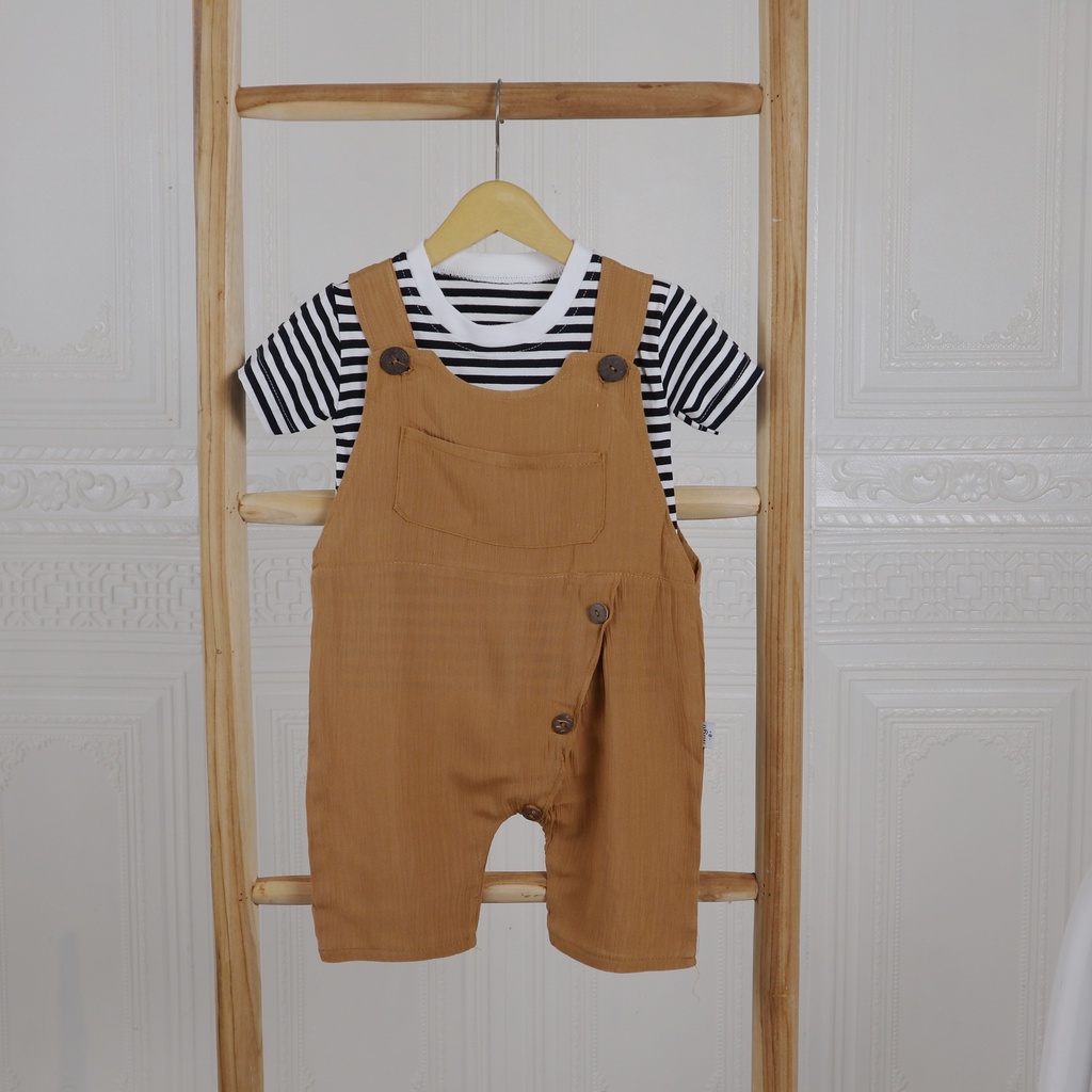 Overall Bayi Nuna Store / Baju Kodok / Jumpsuit Bayi/ baju bayi/ Overall Bayi Usia 0 - 4,5 Tahun