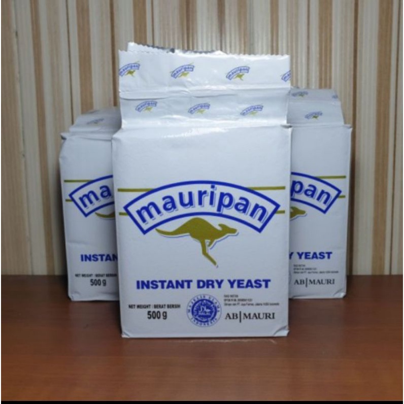 Mauri-pan 500gr / Mauripan Kanguru Import Inter Ragi Kering Instan 500 gr Instant Dry Yeast