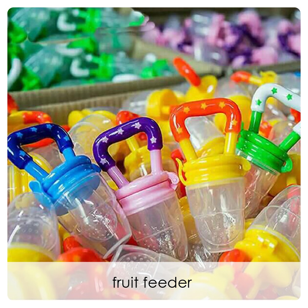 Edufuintoys - FRUIT FEEDER/ mpasi bayi/ Empeng Dot Buah Bayi /Baby Fruit Feeder/ Teether buah-7