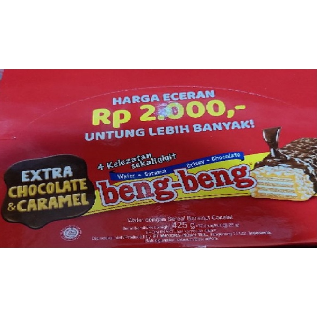 

Beng Beng Wafer 17 x 25g