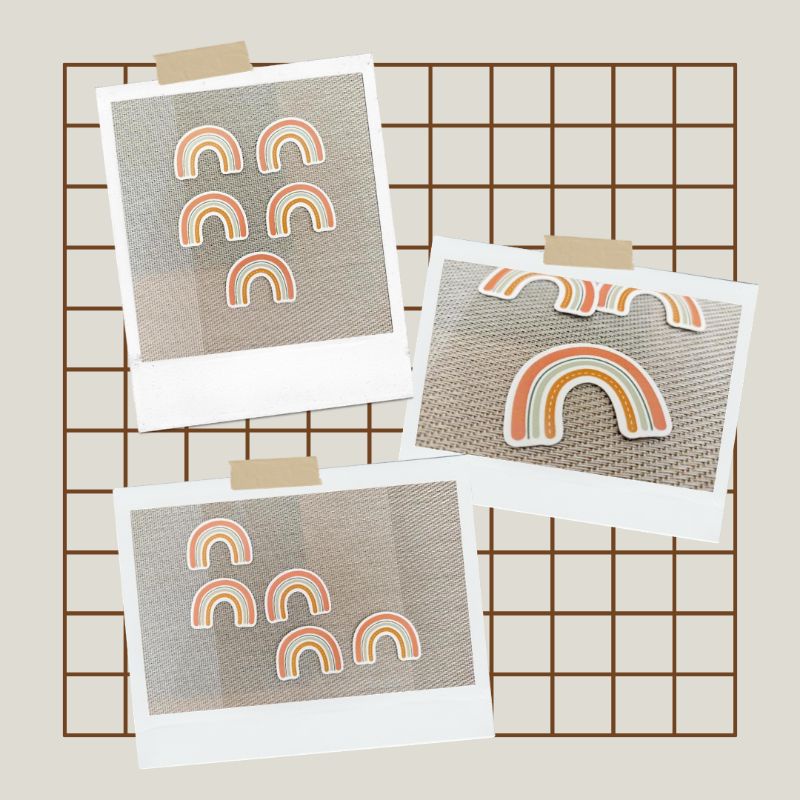 

Sticker Diecut Boho Style / Stiker gaya boho