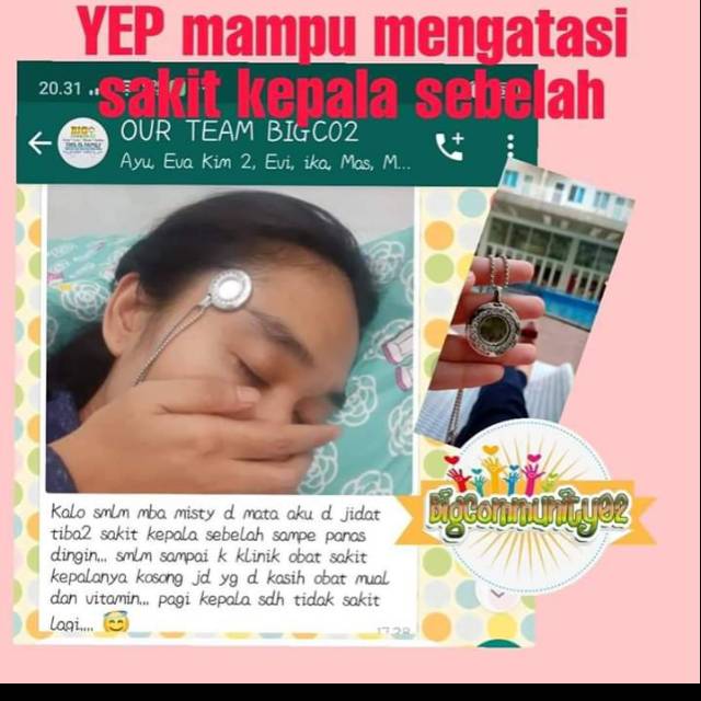 KALUNG KESEHATAN Young pendant bigenmi