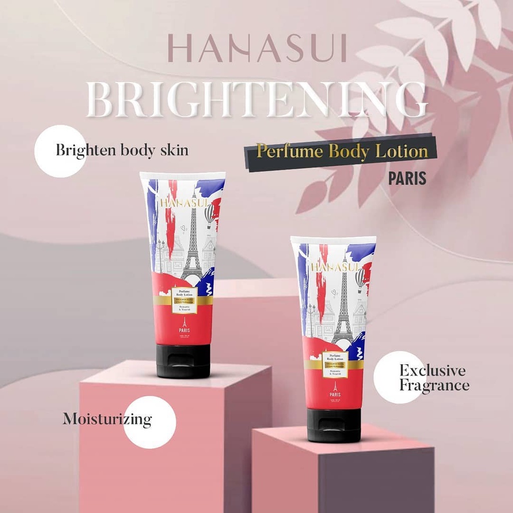 Hanasui Brightening Perfume Body Lotion PARIS