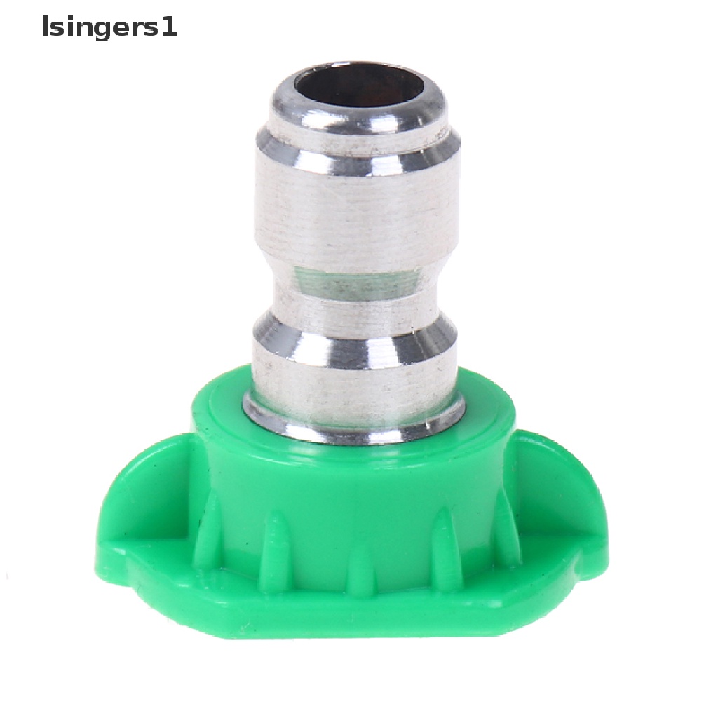 (lsingers1) 5pcs / Set Nozzle Spray Tekanan Tinggi 1 / 4 &quot;Quick Connect Untuk Aksesoris Mesin Cuci