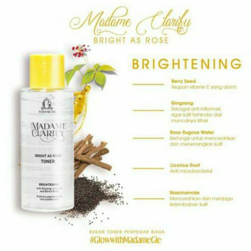 MADAME GIE - CLARIFY TONER