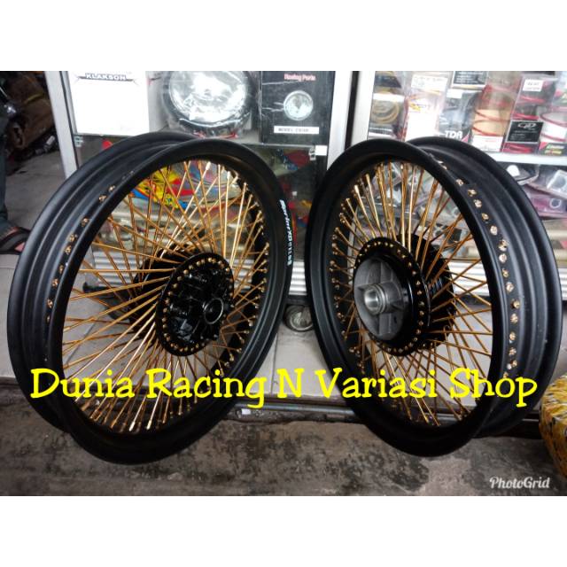 Velg jari jari seribu Scorpio Vixion old Vixion new Mx king Rx king Mx 135 paketan tromol jari jari