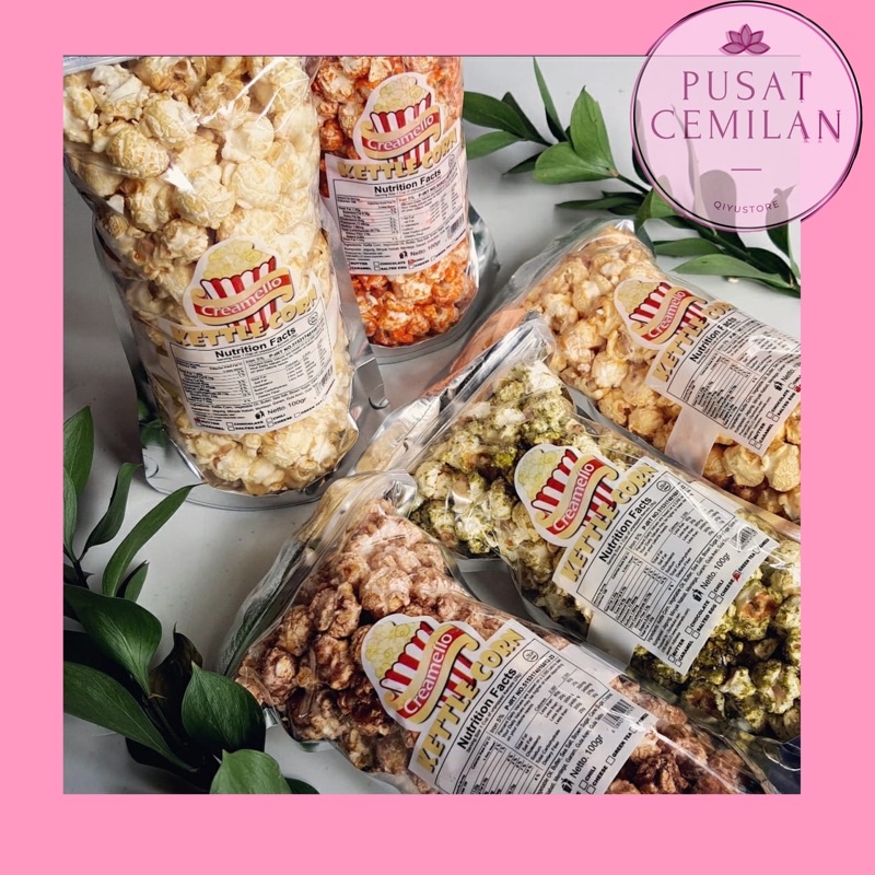 

Popcorn Creamello Kettlecorn Cemilan Murah