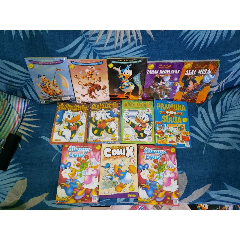 SEGEL Komik Majalah Donal Bebek Edisi Koleksi PETUALANGAN BIRTHDAY GIFT GOLD PRAMUKA MIKI ULTIMATE