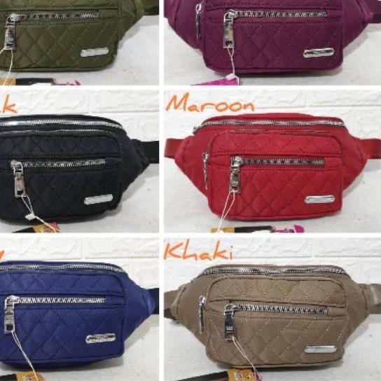 Tas Wanita Import Pinggang Selempang Waistbag Waist Bag CHIBAO Mini CB8001 8001 CB0001 0001 Bordir B