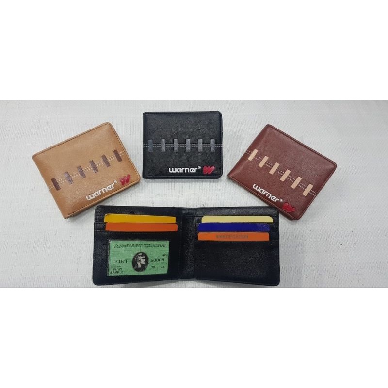 DOMPET WARNER BAHAN KULIT SINTETIS BERKUALITAS UNTUK PRIA KEREN