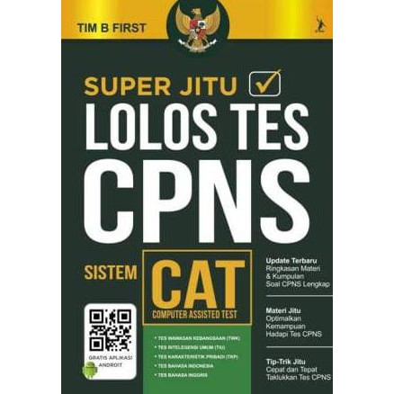 BUKU CPNS / SUPERJITU LOLOS TES CPNS -TIM B-FIRST / Isinya Bagus & Berkualitas