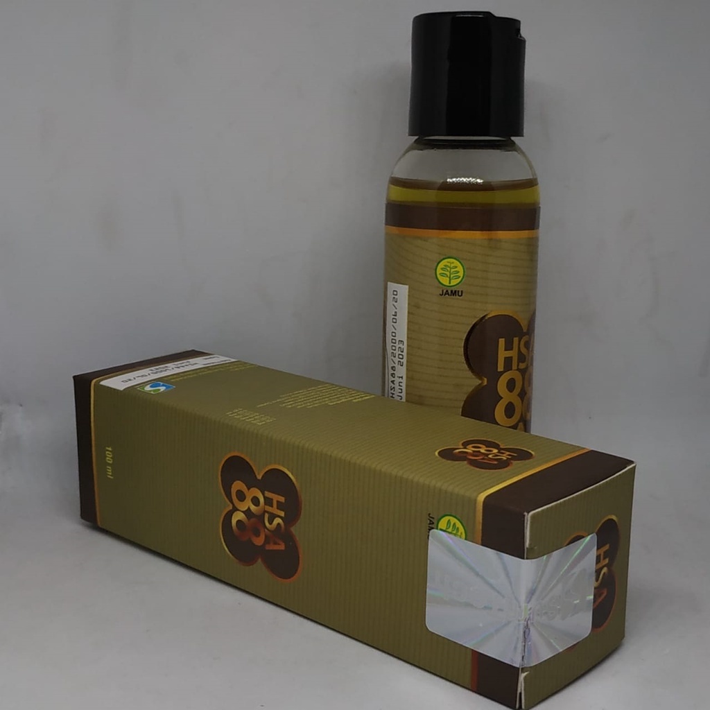 MINYAK HSA 88 ISI 100ML( MINYAK REMPAH HERBAL ) UNTUK SAKIT KEPALA,REMATIK,KESEMUTAN ASAM URAT DLL