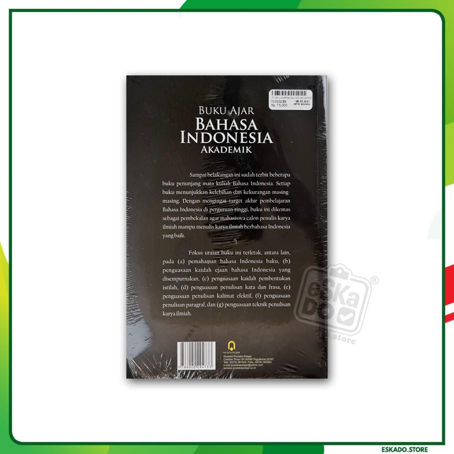 Buku Ajar Bahasa Indonesia Akademik - Sugihastuti, Siti Saudah