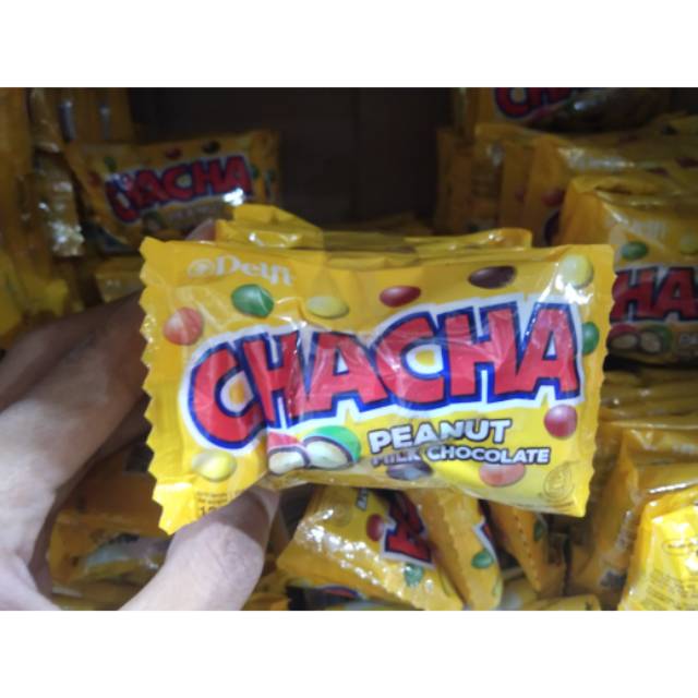 

Cokelat chacha peanut 10x13gram x 12 pcs