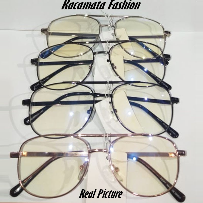 Kacamata Fashion / Kacamata Normal / Kacamata Trendy / Unisex / pria dan wanita/best