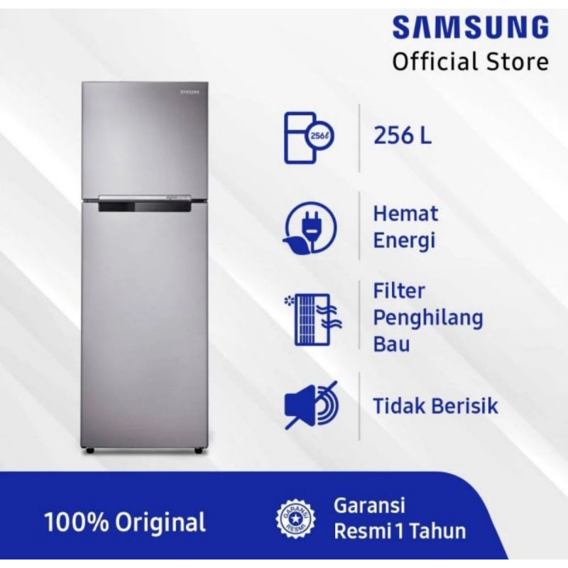 Kulkas 2 Pintu SAMSUNG RT-25FARBDSA DIGITAL INVERTER 256 Liter