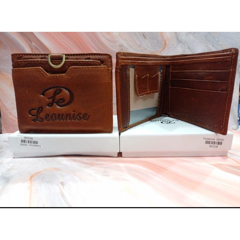 Dompet Pria Kulit Asli Leounise