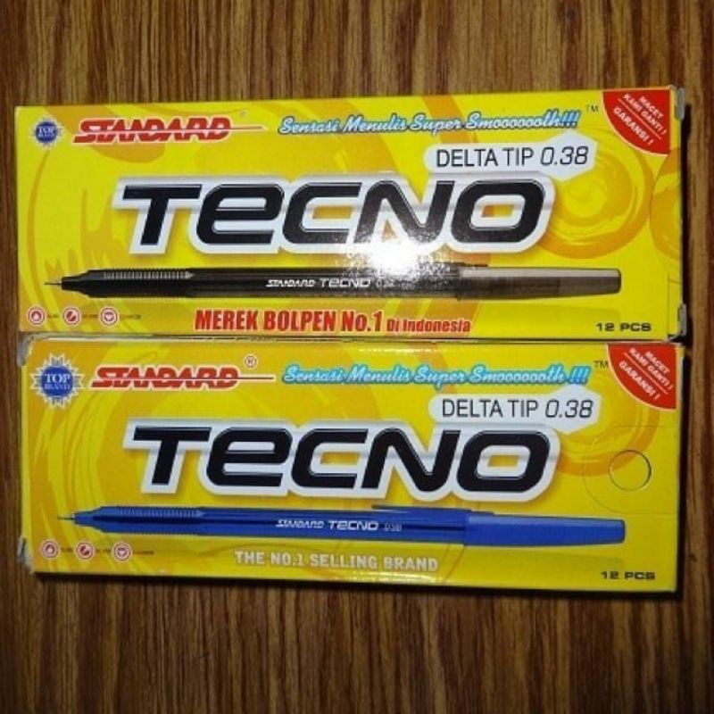 

Pen Standard Tecno ( harga tertera 2 lusin 24pcs)