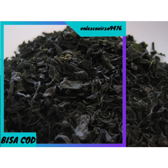 

⭐BISA COD⭐ Cut wakame- dried seaweed- rumput laut kering 500 gr