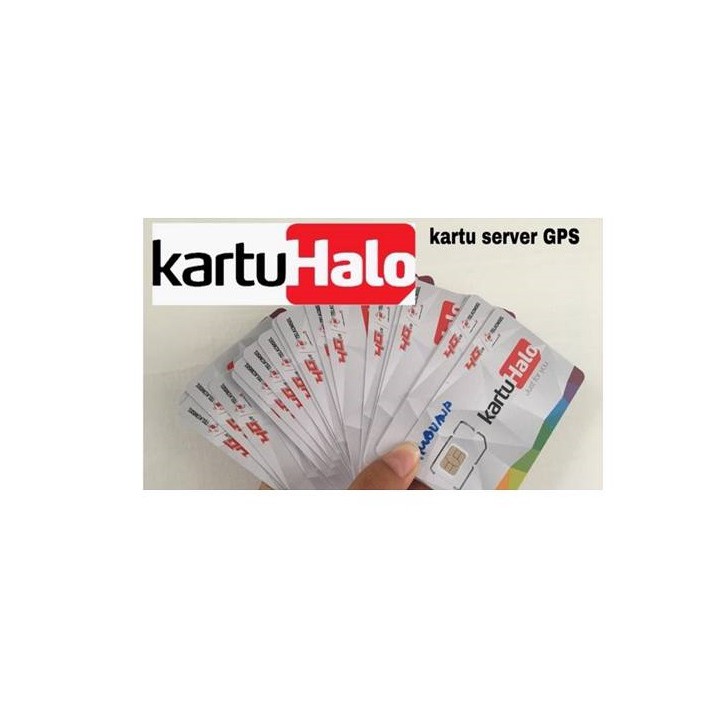 Kartu Halo Khusus GPS Tracker MASA AKTIF 1 Tahun