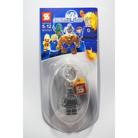 Gantungan Kunci Lego Silver Surfer Fantastic Four [SY]