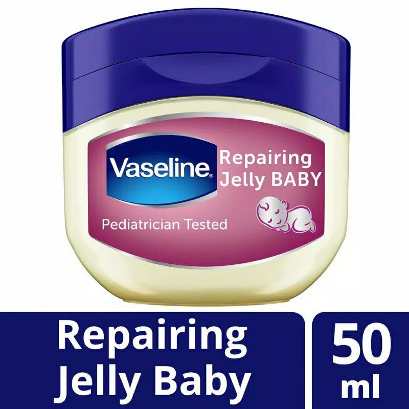 Vaseline Hypoallergenic Repairing Jelly Baby 50 ml - Cream Kulit Bayi
