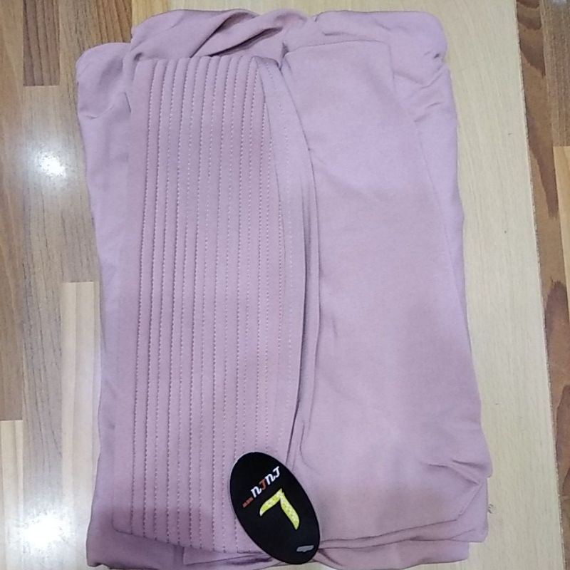 Lulu Hijab New Umi Kulsum / Jilbab bergo khimar bahan stella-Nude