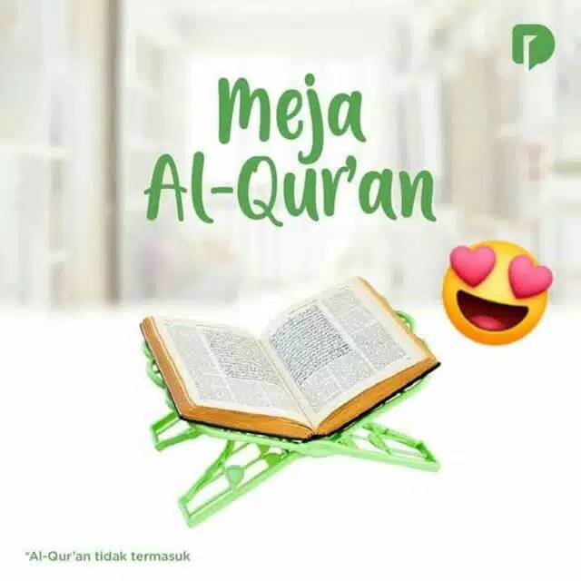 Meja alquran, meja lipat , dusdusan