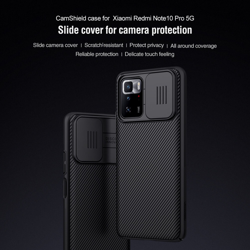 Nillkin CamShield cover case for Xiaomi Redmi Note 10 Pro 5G