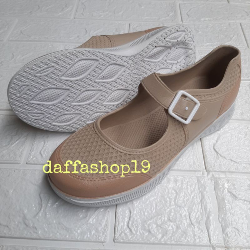 Sepatu Karet Wanita Att BSL 487/Sepatu Karet Wanita Anti Air Slip On Uk.37-40