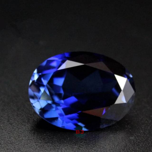 Blue Safir 9mm - 11 - 12 MM Royal Color Premium Quality Lab created Corundum Material