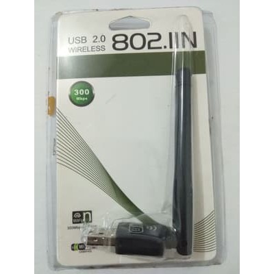 USB WiFi Adaptor 300Mbps Antena