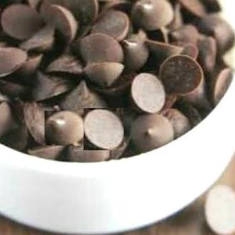 

❅ TULIP Dark Compound Chocolate Choco Chip Coklat coklat 1 kg 1000gr ❄