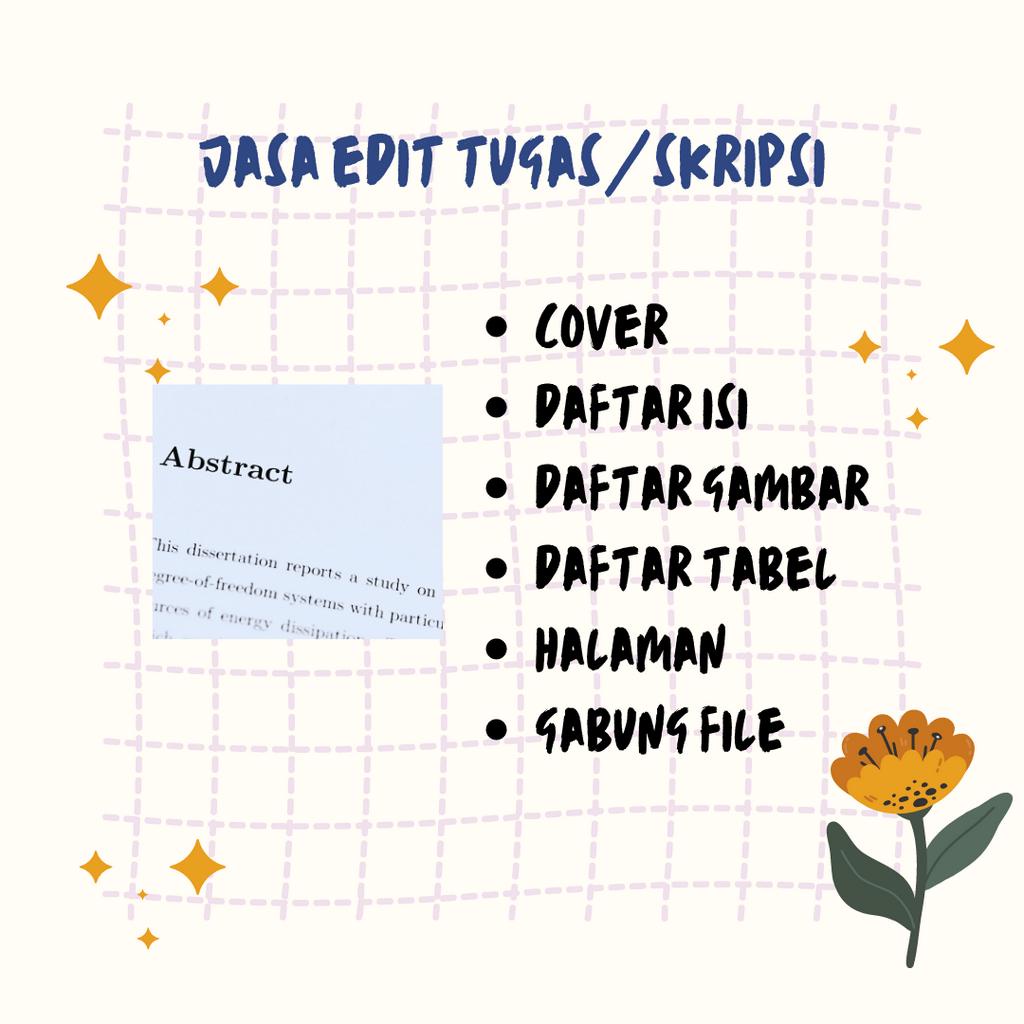 PROMO edit makalah/tugas/skripsi