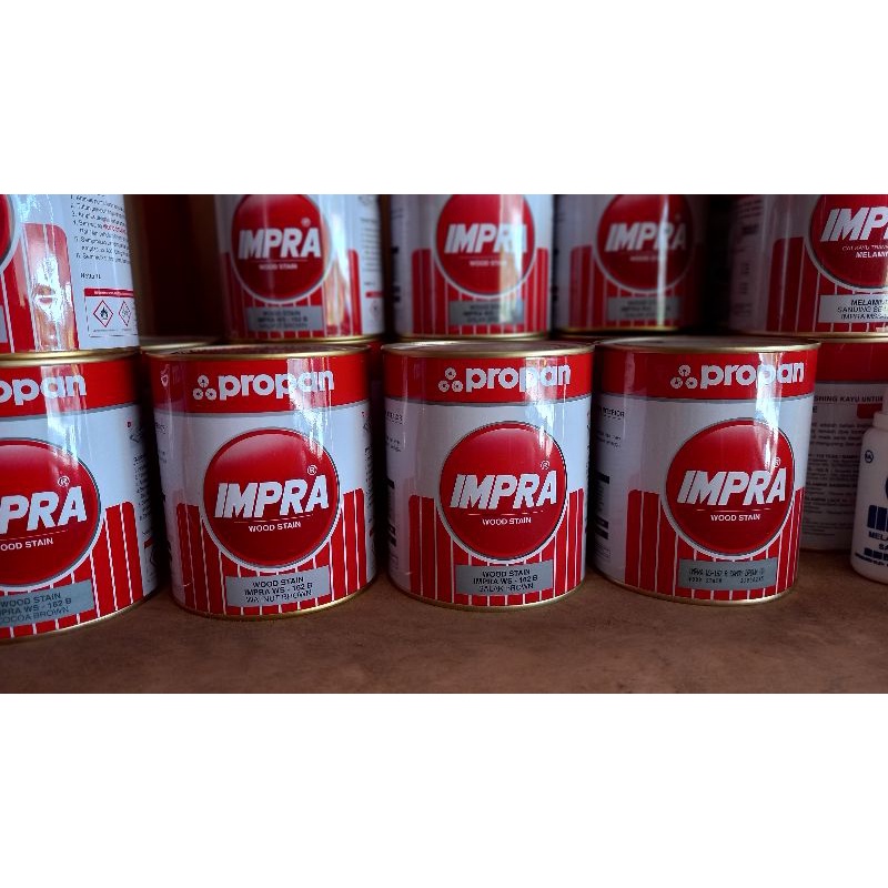 Jual Impra Wood stain woodstain pilih warna Candy brown Ca/Walnut brown