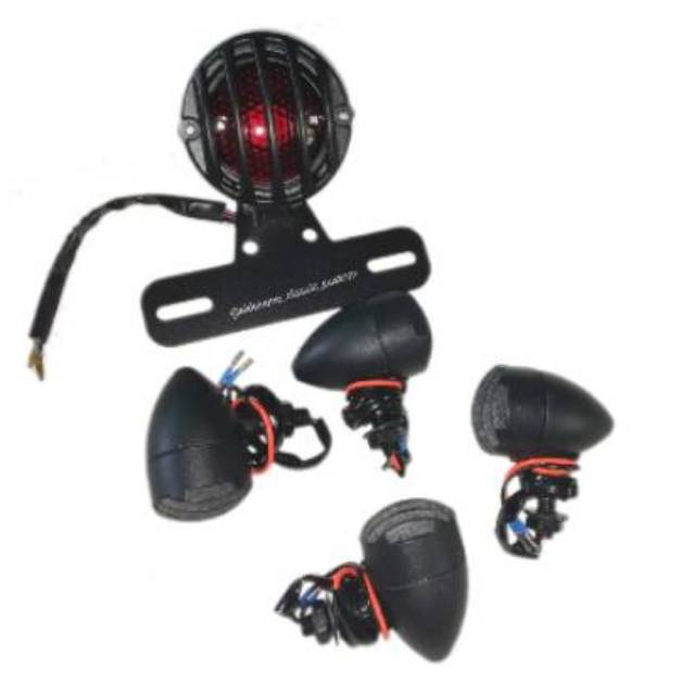 Paket stoplamp lampu belakang japstyle gril set sein gril import GL MP Tiger Tirev Vixion Scorpio