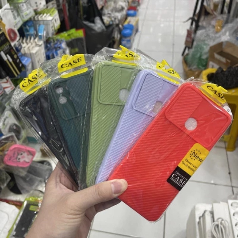 CASE CAMSHIELD SLIDE PENUTUP KAMERA BELAKANG REALME C25Y/C21Y/C21/C20