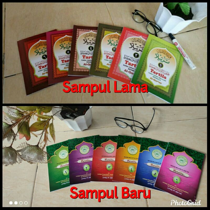 

Paket Al-Qur'an Tartila Jilid 1-6