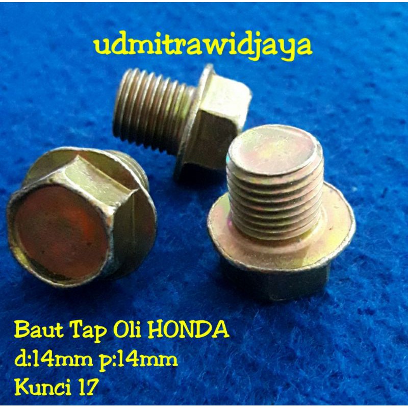 Baut tap oli HONDA OVERSIZE M14x14