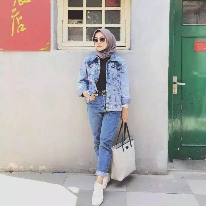 PROMO CELANA BOYFRIEND JEANS WANITA /BF POLOS