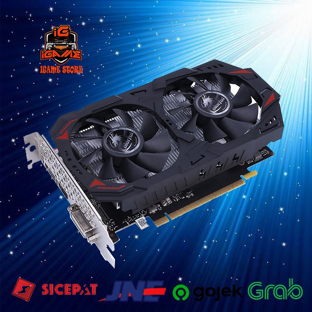 VGA Colorful GTX 1050Ti 4GB DDR5 Garansi 3 Tahun MANTULLL GAN