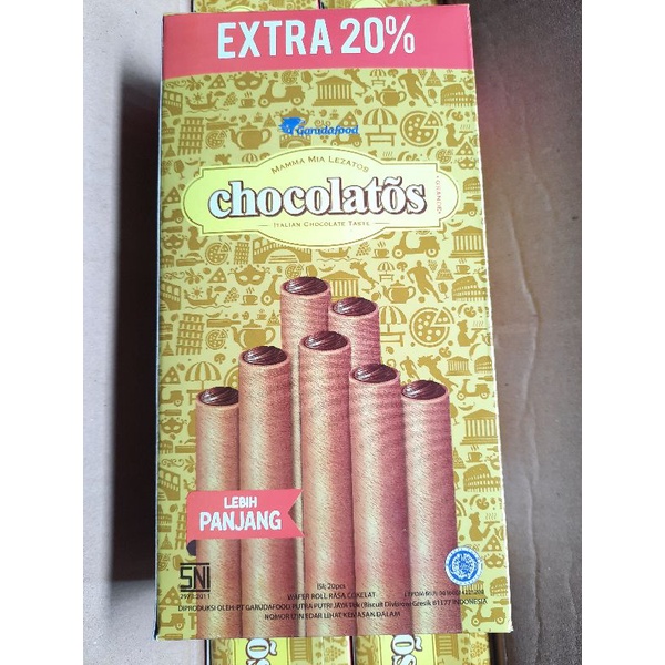 

Chocolatos Grande 1 Box isi 24 pcs