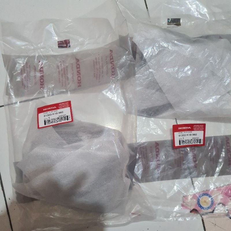 Kupingan cb verza 2018 2021 sepasang kakan kiri