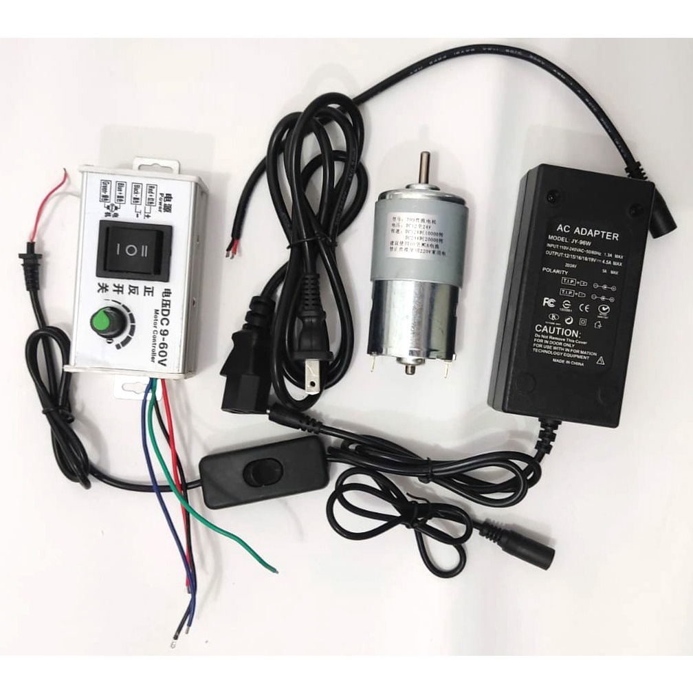 Paket!!! Dinamo 799 + Power supply + Dimmer Forward-Reverse (7019)