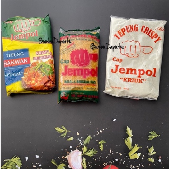 (5 pcs x 90gr) Tepung Bakwan Spesial Cap Jempol