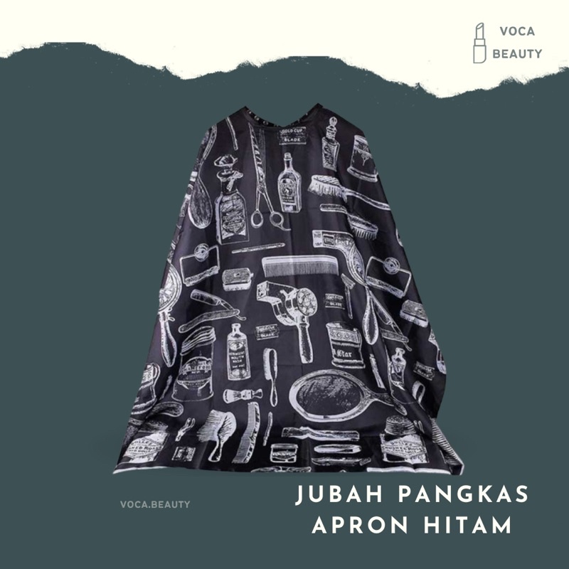 Jual JUBAH APRON PANGKAS RAMBUT CAPE SALON BARBERSHOP BIUTTE.CO