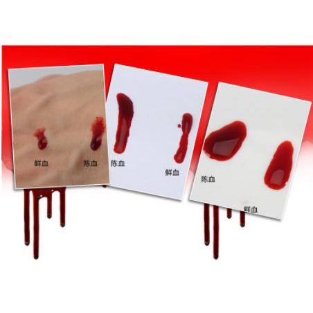 Fake blood bottle plasma darah palsu properti cosplay vampir botol prank halloween