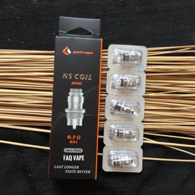 Coil Frenzy - harga 1 pcs - 0,7ohm mesh coil frenzy by geekvape